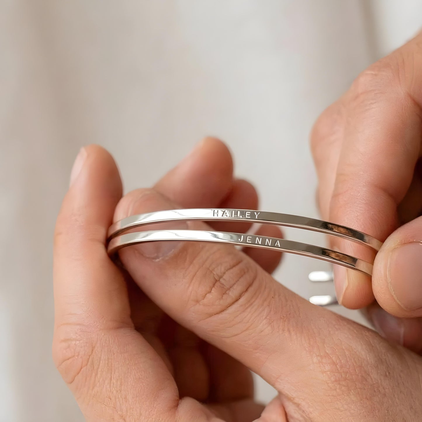 RYOTA — Personalized Stainless Steel Cuff Bracelet for Men
