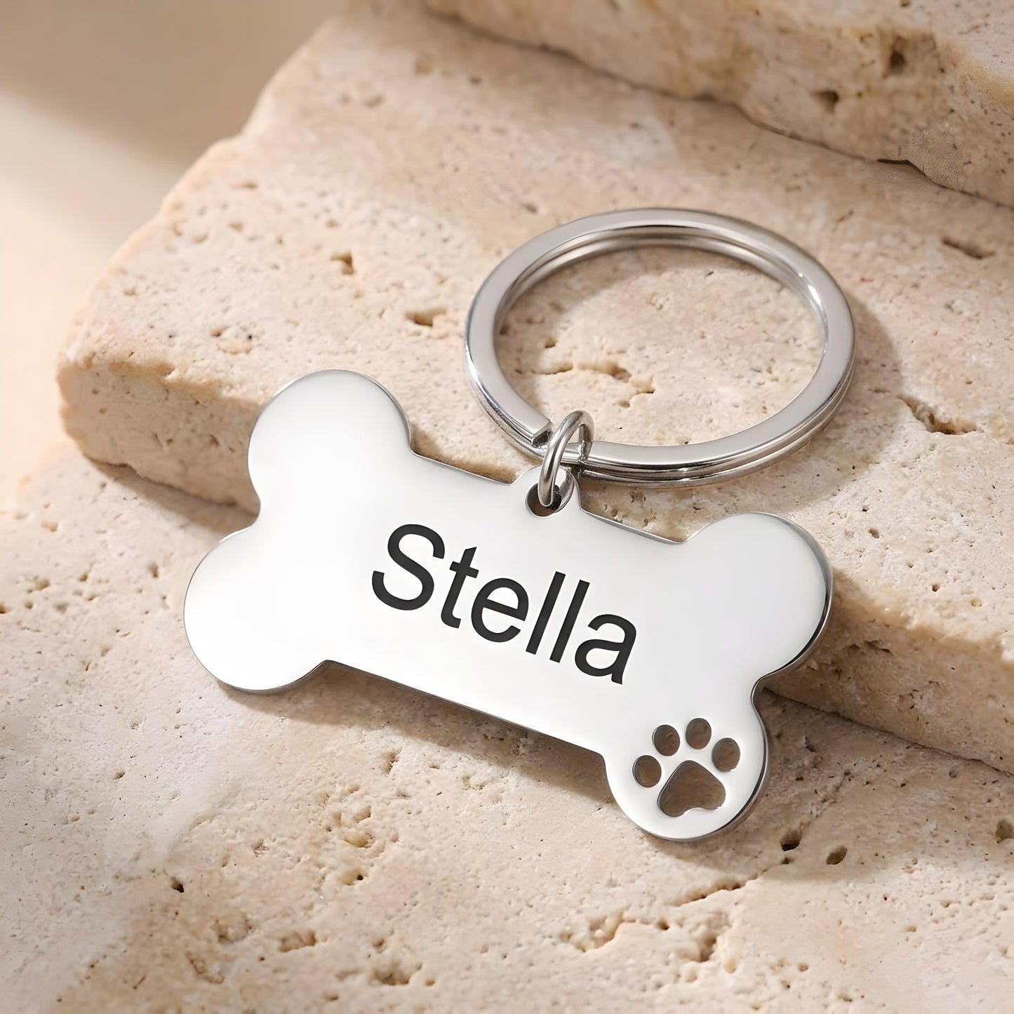 NOVELIS — Personalized Stainless Steel Pet ID Tag