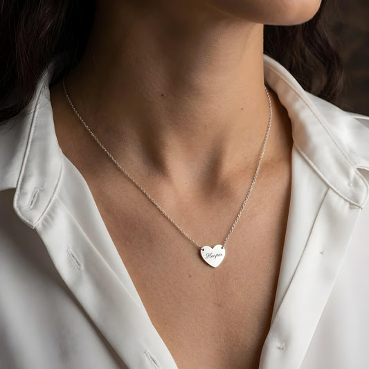 LYARA β Personalized Heart Necklace