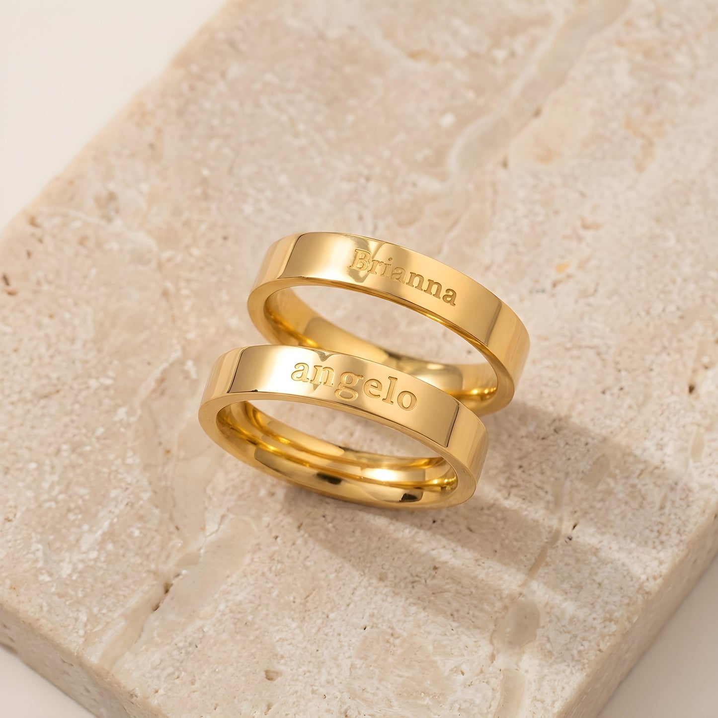 AKIRO — Personalized Stainless Steel Name Ring for Men