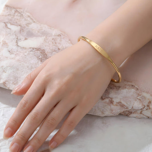 YUA — Personalized Stainless Steel Bracelet for Women