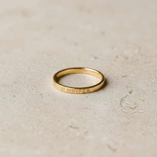 AUREN — Personalized Gold Ring for Men