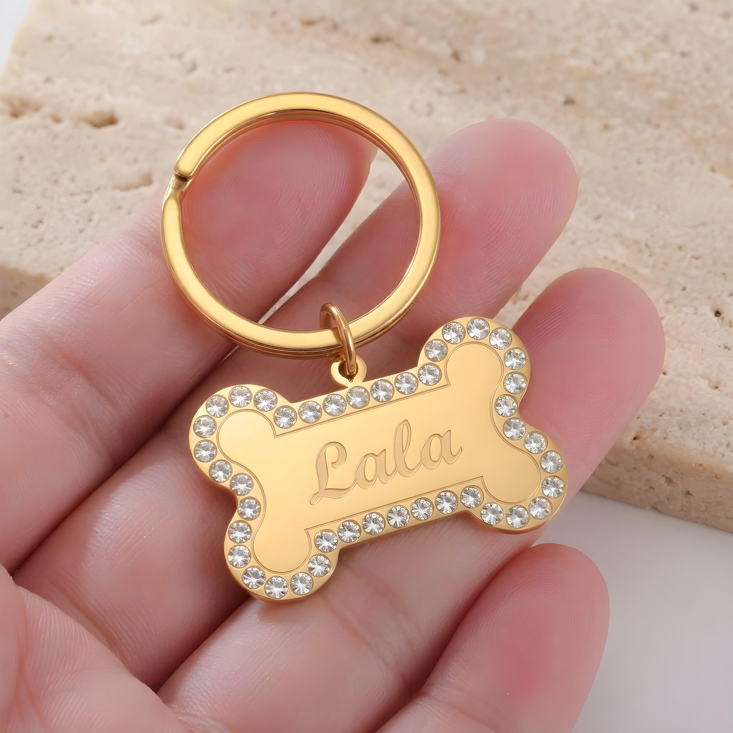 AKIO — Personalized Stainless Steel Pet ID Tag