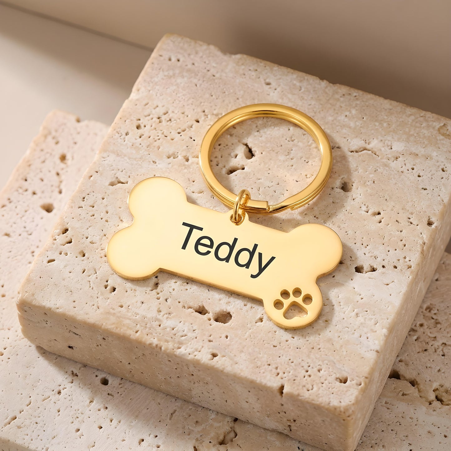 SERENQO — Personalized Stainless Steel Pet ID Tag