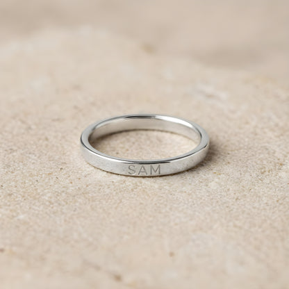 KAITO — Personalized Stainless Steel Ring for Men