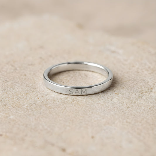 KAITO — Personalized Stainless Steel Ring for Men