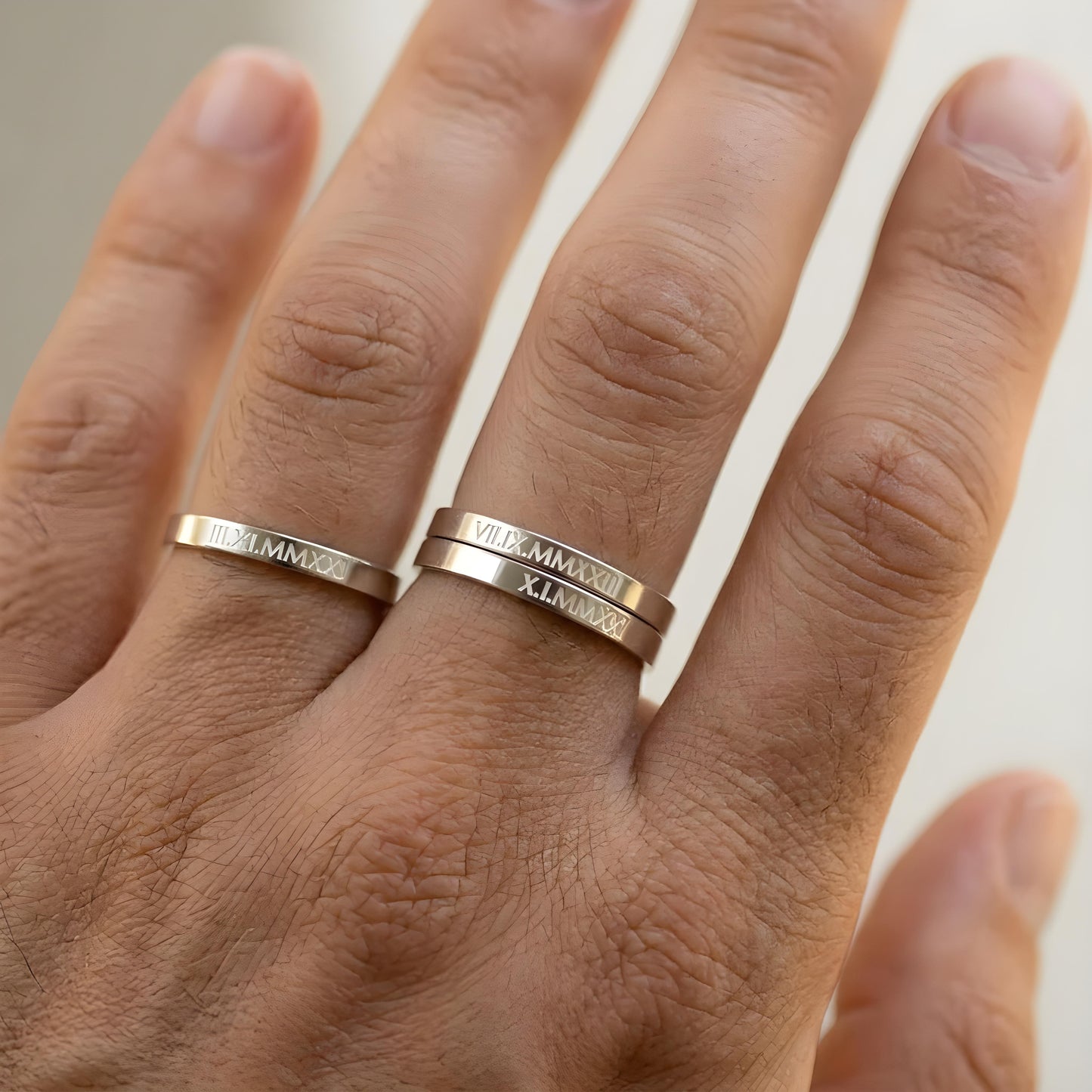 KAITO — Personalized Stainless Steel Ring for Men
