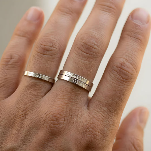 KAITO — Personalized Stainless Steel Ring for Men