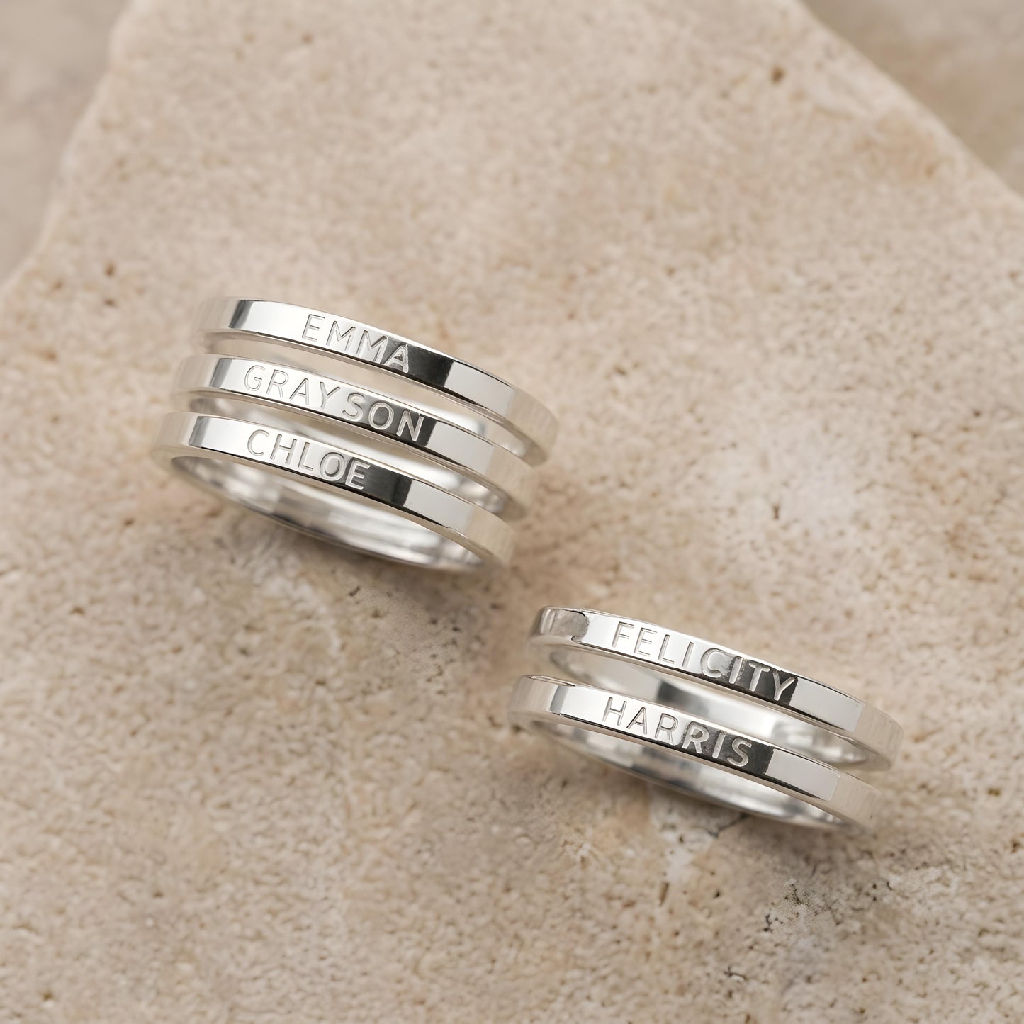 KAITO — Personalized Stainless Steel Ring for Men