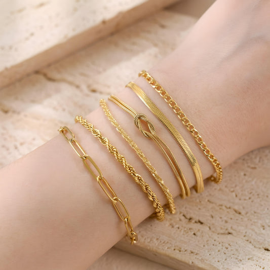 ELVANI — Stainless Steel Bracelet Collection for Women