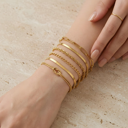 ELVANI — Stainless Steel Bracelet Collection for Women