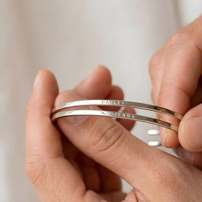 RYOTA — Personalized Stainless Steel Cuff Bracelet for Men