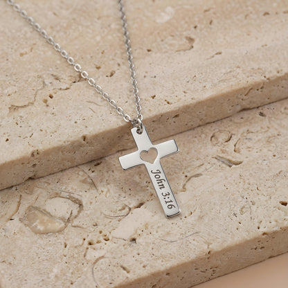 VELORIN — Personalized Cross Necklace