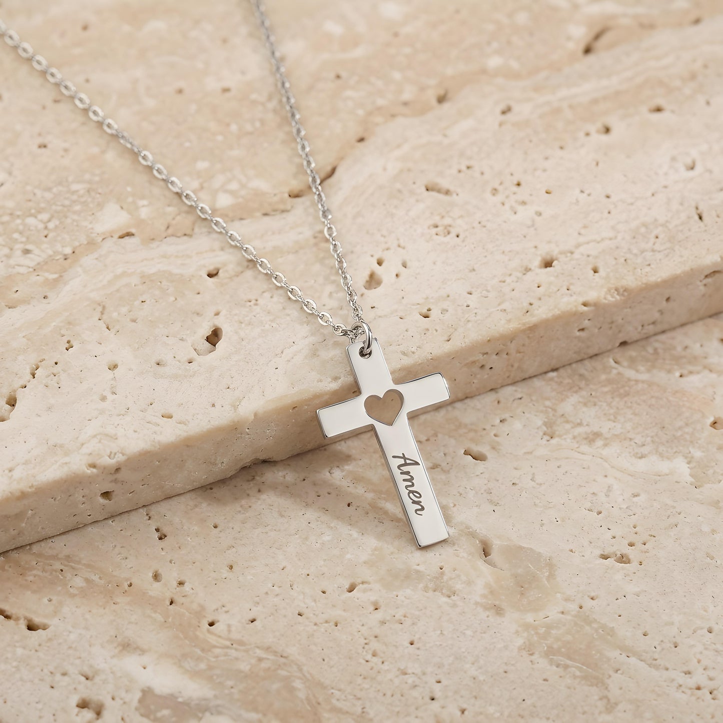 VELORIN — Personalized Cross Necklace