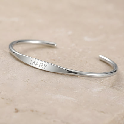 NOZOMI — Personalized Stainless Steel Bracelet for Women