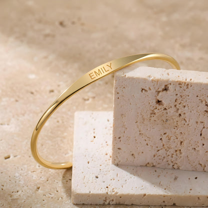 YUA — Personalized Stainless Steel Bracelet for Women