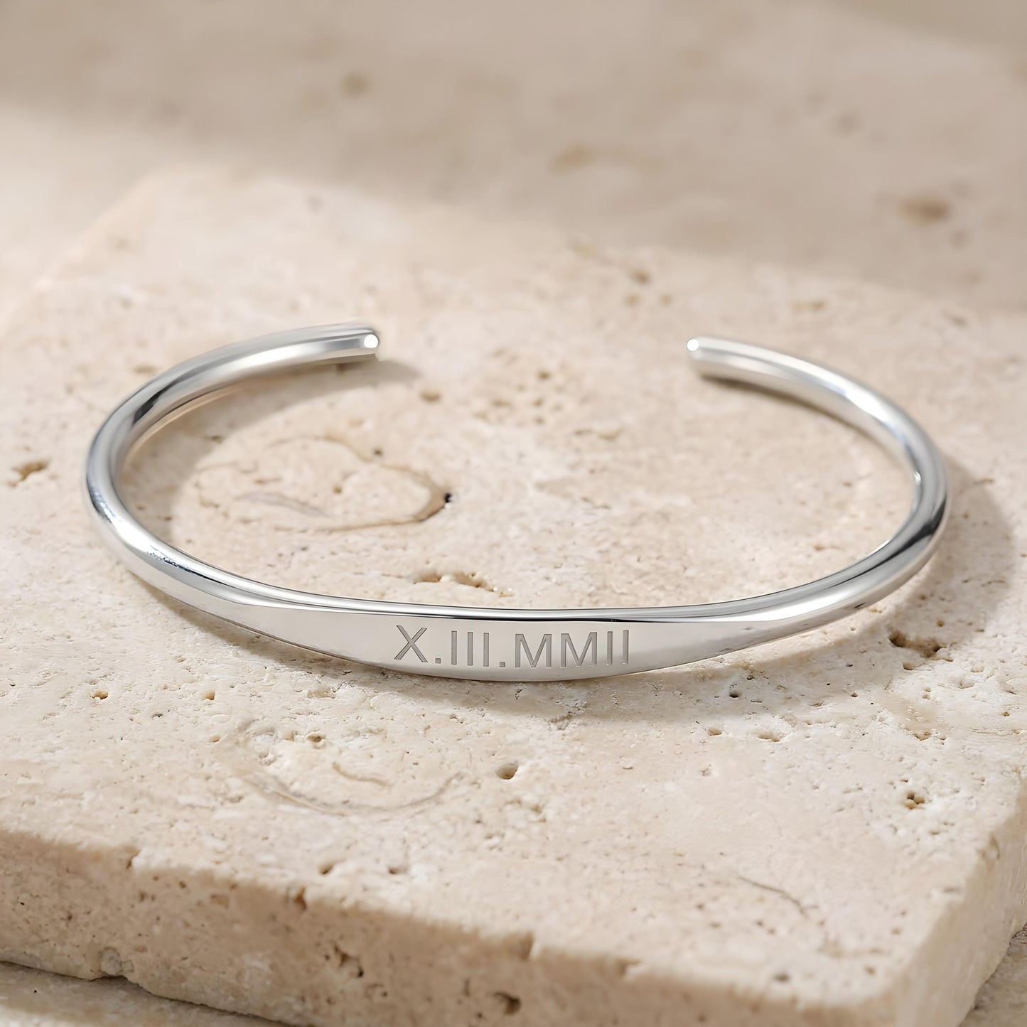 RENJI — Personalized Stainless Steel Bracelet for Men