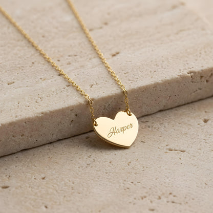 ELIORA — Personalized Heart Necklace