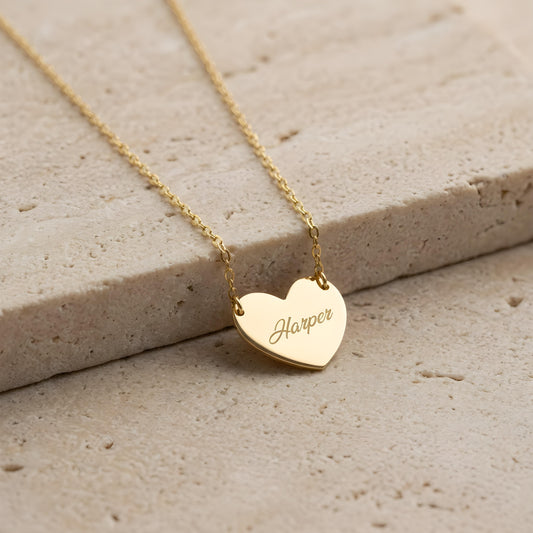 ELIORA — Personalized Heart Necklace