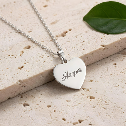 LYARA — Personalized Heart Necklace