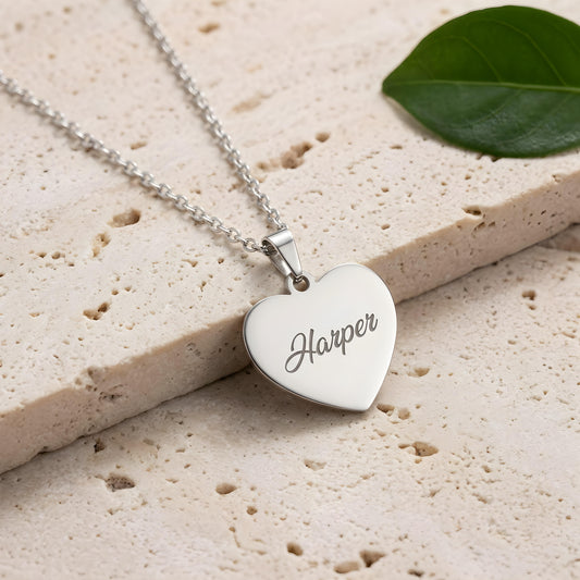 LYARA — Personalized Heart Necklace