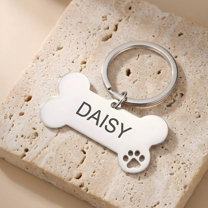 NOVELIS — Personalized Stainless Steel Pet ID Tag