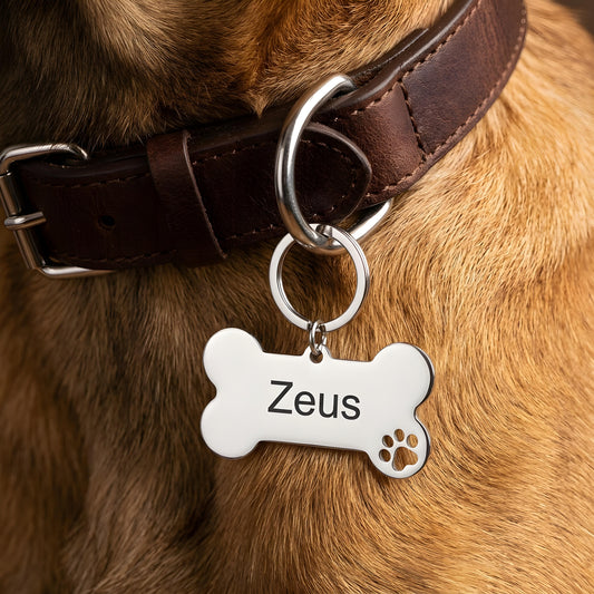 NOVELIS — Personalized Stainless Steel Pet ID Tag