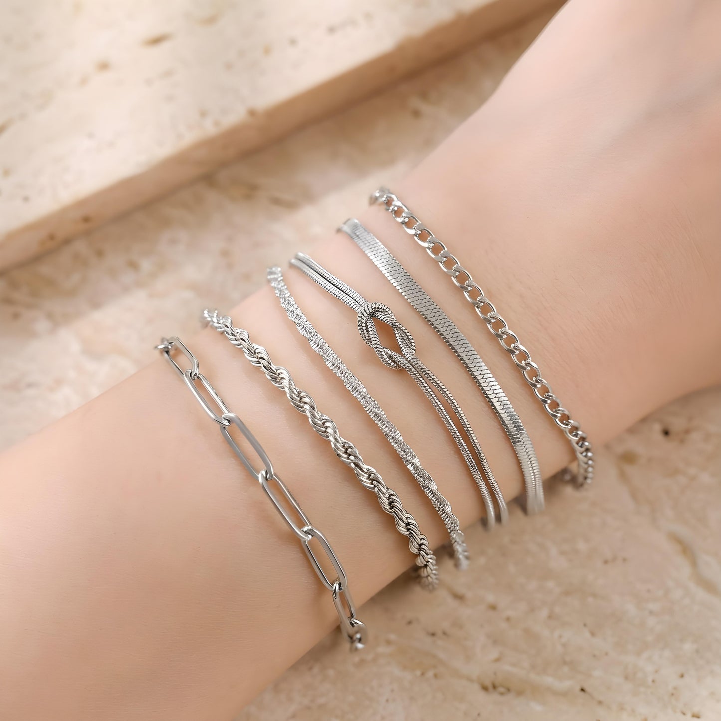 VIRELLE — Stainless Steel Bracelet Collection for Women