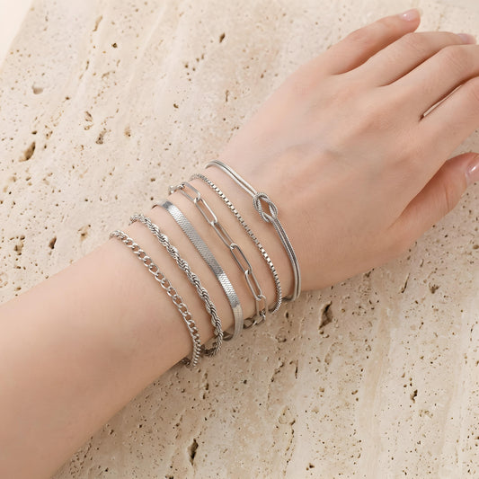VIRELLE — Stainless Steel Bracelet Collection for Women