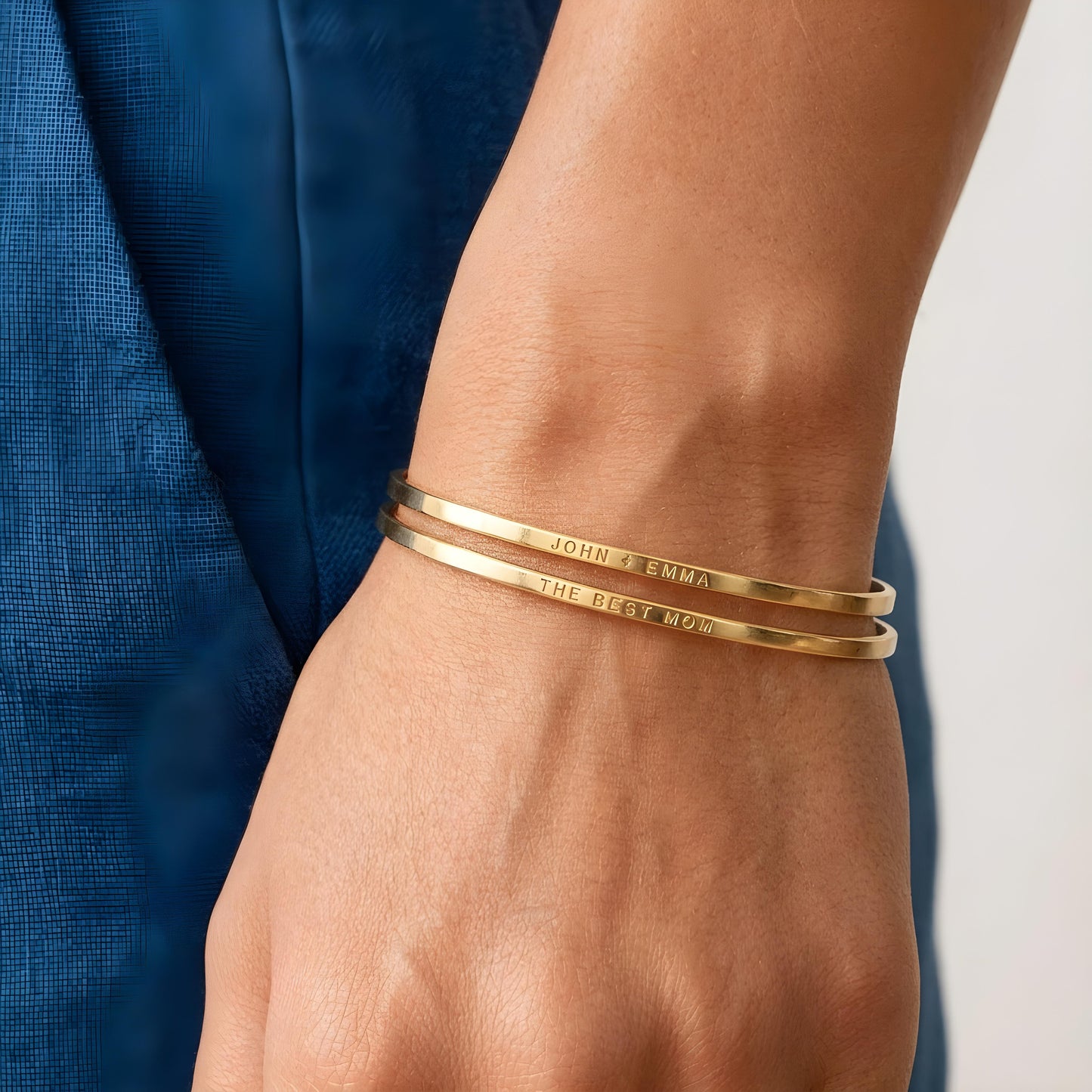 KAORI — Personalized Stainless Steel Cuff Bracelet for Women