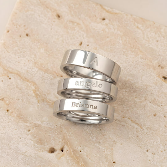 RAI — Personalized Stainless Steel Name Ring for Men