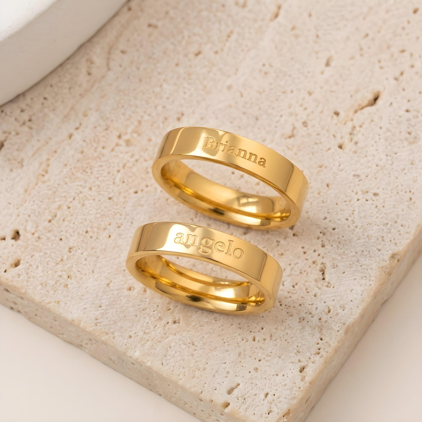 YUME — Personalized Stainless Steel Name Ring for Women