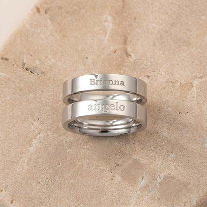 RAI — Personalized Stainless Steel Name Ring for Men